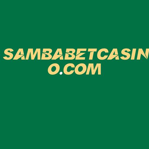 Logo da SAMBABETCASINO